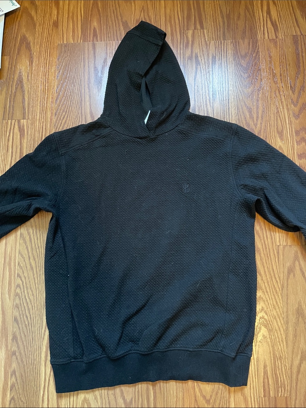 Born Primitive Black Waffle Knit Hoodie